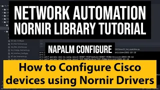 Nornir python Tutorial: How to configure cisco devices using napalm_configure nornir_napalm.plugins