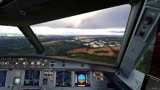 Edinburgh landing | Fenix A320 | MSFS