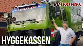 Ombygget brandbil - nu som camper! Hyggekassen (hyggevideo)