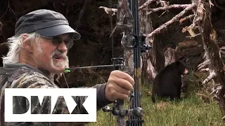 Atz Senior Goes Bow Hunting Black Bears Alone | Alaska The Last Frontier