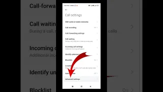 Sip call setting in poco m2 pro | Advance call setting SIP