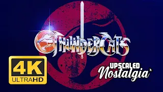 Thundercats (1985) Opening & Closing Themes | Remastered 4K 60fps Upscale