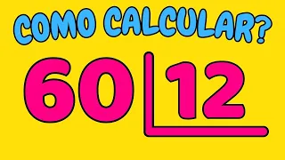 COMO CALCULAR 60 DIVIDIDO POR 12?| Dividir 60 por 12