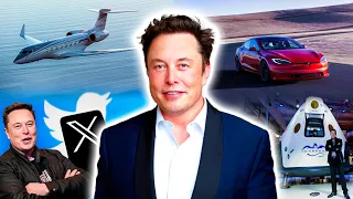 Essa é a vida luxuosa de Elon Musk, magnata dono do X (Twitter), Tesla e SpaceX (mansões, fortuna..)