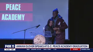 'The Wire' star Anwan 'Big G' Glover  opens-up about his son’s murder at DC Peace Academy graduation