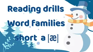 Reading drills  Short a