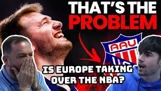 British Father and Son Reacts! Why Europeans Are Taking Over The NBA!