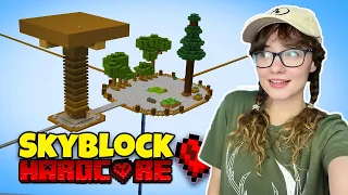 Minecraft Skyblock, but its HARDCORE #2