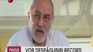 Doctorul chirurg Martian Bogdan minte la conferinta de presa a spitalului Sanador