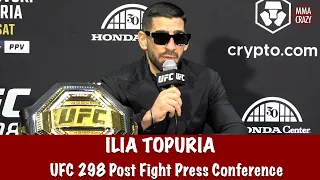 Ilia Topuria wants to fight Conor McGregor “he can choose the weight” Reacts to Volkanovski KO