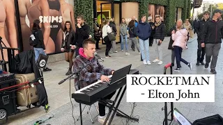 ROCKETMAN - Elton John | Cover by David Hayden on Grafton Street