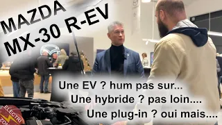 MX30 R EV.. Une EV ? Une hybride ? Une Plug-in ? un peu de tout dans sa singularité.