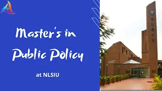 NLSUI form for MASTER’S PROGRAMME IN PUBLIC POLICY