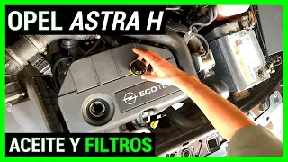 Change Oil And Filters | Opel Astra H 1.7 CDTI | Auto Engine Z17DTH | #LiveWithTomasBRICOS