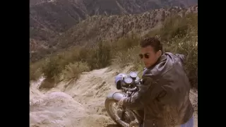 Van Damme - Motorcycle police chase (HD) - Movie: Nowhere to Run