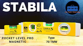 Stabila (Pocket Level Pro Magnetic & Type 70 TMW)