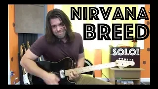 Guitar Lesson: How To Perfectly Execute The Solo In Nirvana's Breed With Surgical Precision