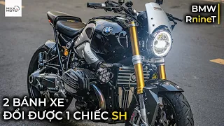 Hot trend một thời, 2 bánh xe đổi được 1 chiếc Honda SH | BMW RNineT | MaxMoto