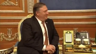 Pompeo meets the Saudi Crown Prince in Riyadh