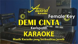 Demi Cinta Karaoke Female Key