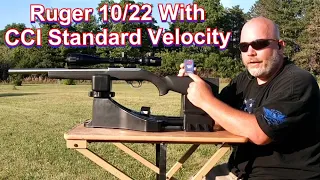 Ruger 10/22 Target Rifle Ammo Test: CCI Standard 22lr with a Rifle Rest Take Two