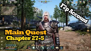 Main Quest Chapter 27-5 "Orc Paladin's Appearance" F2p Account Night Crows