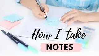 How I Take Notes | 10 Effective Note Taking Tips & Methods 📝