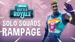 Solo Squads Rampage!! - Fortnite Battle Royale Gameplay - Ninja