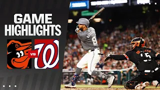 Orioles vs. Nationals Game Highlights (5/7/24) | MLB Highlights