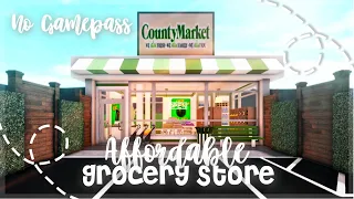 Roblox Bloxburg - No Gamepass Affordable Mini Grocery Store - Minami Oroi