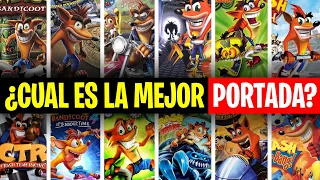 CUAL ES LA MEJOR PORTADA DE TODOS LOS JUEGOS DE CRASH BANDICOOT [TOP]