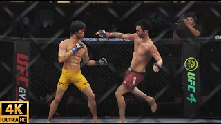 UFC4 고화질 | 최두호 vs 이소룡 | 전설 이소룡에 도전하는 코리안슈퍼보이 | PS5 (4K)