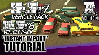 INSTALLATION FOR VEHICLE PACK GTA IV & GTA V VERSION 7 INSTANT ANDROID - GTA SAN ANDREAS