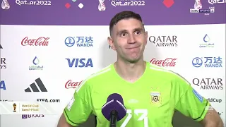 Argentina 3 - 0 Croatia | Emi Martínez post-match interview