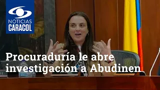 Procuraduría le abre investigación a Karen Abudinen por contrato con Centros Poblados