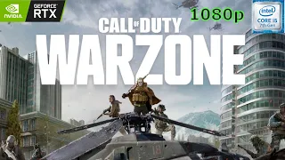 Call Of Duty Modern Warfare Benchmark - Rtx 2060 & Intel Core I5 7500
