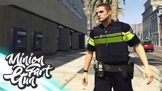 Hoe Word Je Een Politie Agent Op PS4 En Xbox One? (ZONDER MODS) - GTA 5 - MinionFartGun