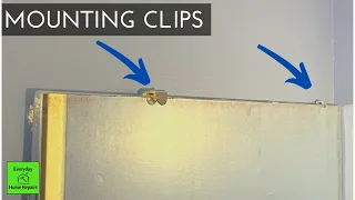 Removing a Bathroom Mirror | Mounting Clips or Brackets