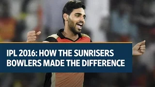 IPL 2016: How the Sunrisers Hyderabad bowlers made the difference