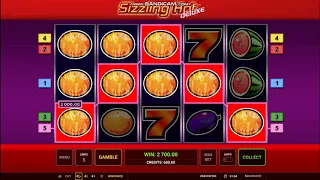 Sizzling Hot Deluxe Jackpot & 50€ gaming bank