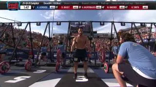 2014 Reebok CrossFit Games -  Individual 21-15-9 Complex Men Heat 3