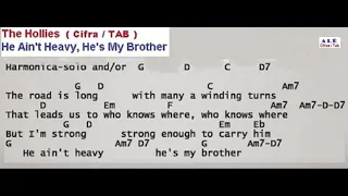 The Hollies - He Ain t Heavy, He s My Brother CIFRA LETRA TAB CHORDS