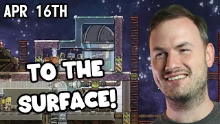 Breaking Through The Surface! - Oxygen Not Included