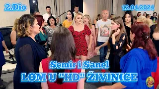 Lom u "HD" Živinice Bajramsko sijelo Muz; Semir i Sanel 12.04.2024