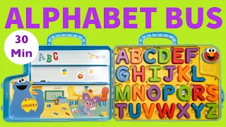 Learn the Alphabet - ABCD and Count 123 | Learning Letters with Elmo and Numbers with Cookie Monster