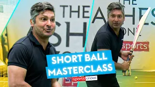 How to deal with a short ball! 💥 | Batting drills with Kumar Sangakkara & Mark Butcher