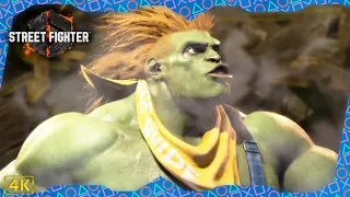 Street Fighter 6 ⁴ᴷ Arcade Mode (Blanka gameplay)