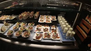 Evening meal choice at Riu Palace Macao 21 September 2023