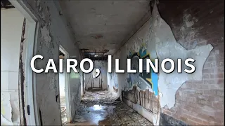 Exploring Abandoned Buildings in Cairo, Illinois