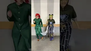 Kakyoin and Jolyne dance #jolynecujoh #kakyoin #jojosbizarreadventure #anime #jojo #tiktok